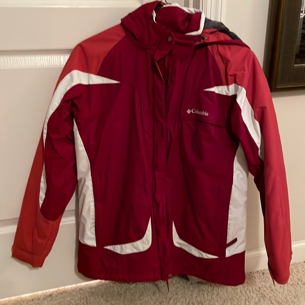 Red Columbia Ski Jacket